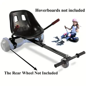 1PC Hoverboard Seat Attachment, Hoverboard Go Kart For Adults & Kids, Accessories To Transform Go Cart, Fits 6.5"/8"/10" Hover Board