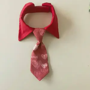 Cute Pet Necktie Set, Adjustable Dog Cat Collar Tie for St. Patrick's Day & Daily Wear Pet Formal Bow Tie, White Collar Dog Cat Bow Tie for Wedding, Party & Grooming