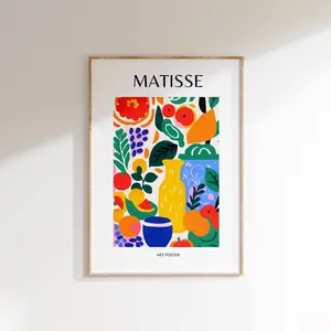 Matisse Print – Minimalist Henri Matisse Poster, Modern Gallery Art, Museum Wall Decor, Unframed