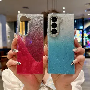 Gradient glitter phone case for Fold 7/6/5/4/3 folding phone case-kkzd18