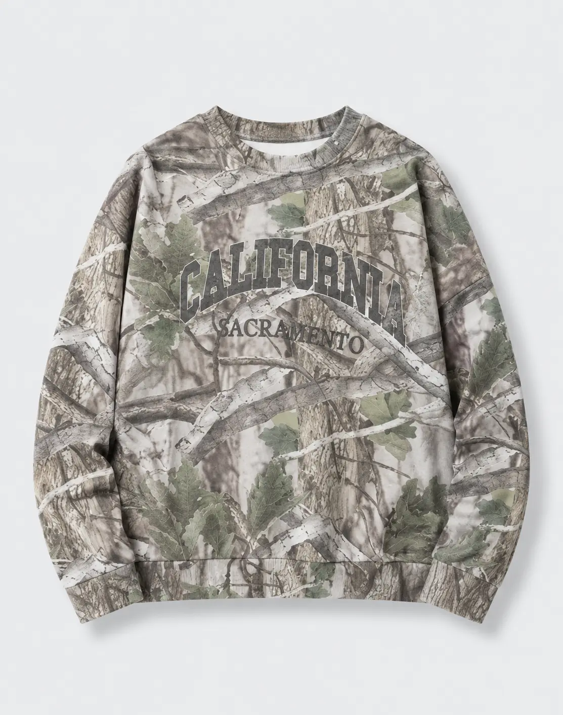 90s Real Tree Camo All-Over Crew Neck For Men And Women, Realtree Sweatshirt, Hunting 3D Sweatshirt, Casual Streetwear, Gift For Men
