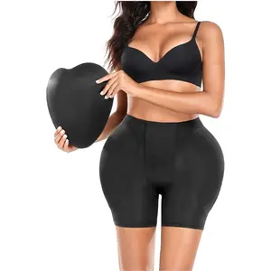 Women's Seamless Padded Spandex Invisible Shapewear - High-Waisted Tummy Control Shorts, Comfortable, Breathable Colombian Fajas