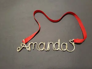 Personalized Christmas Name Ornaments