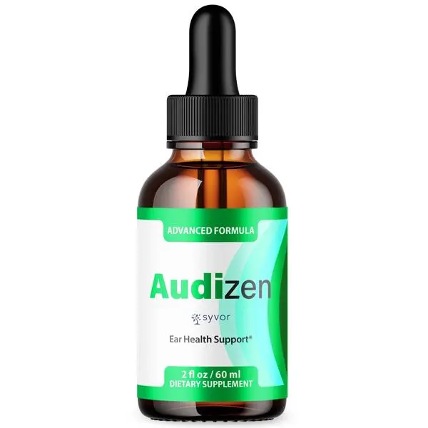 Audizen Ear Health Support Drops Natural Hearing Support Formula 30 Servings