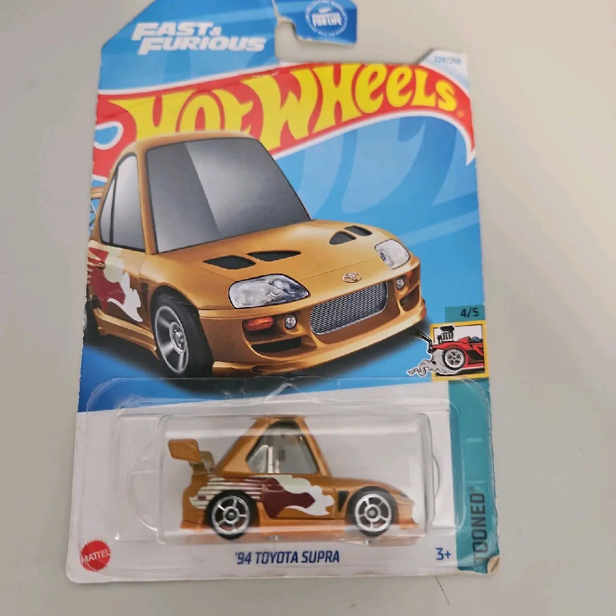 Hot Wheels 1954 Toyota Supra - Toy Car with Detailed Design and Features