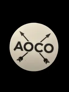 AOCO 2x2 Matte Sticker