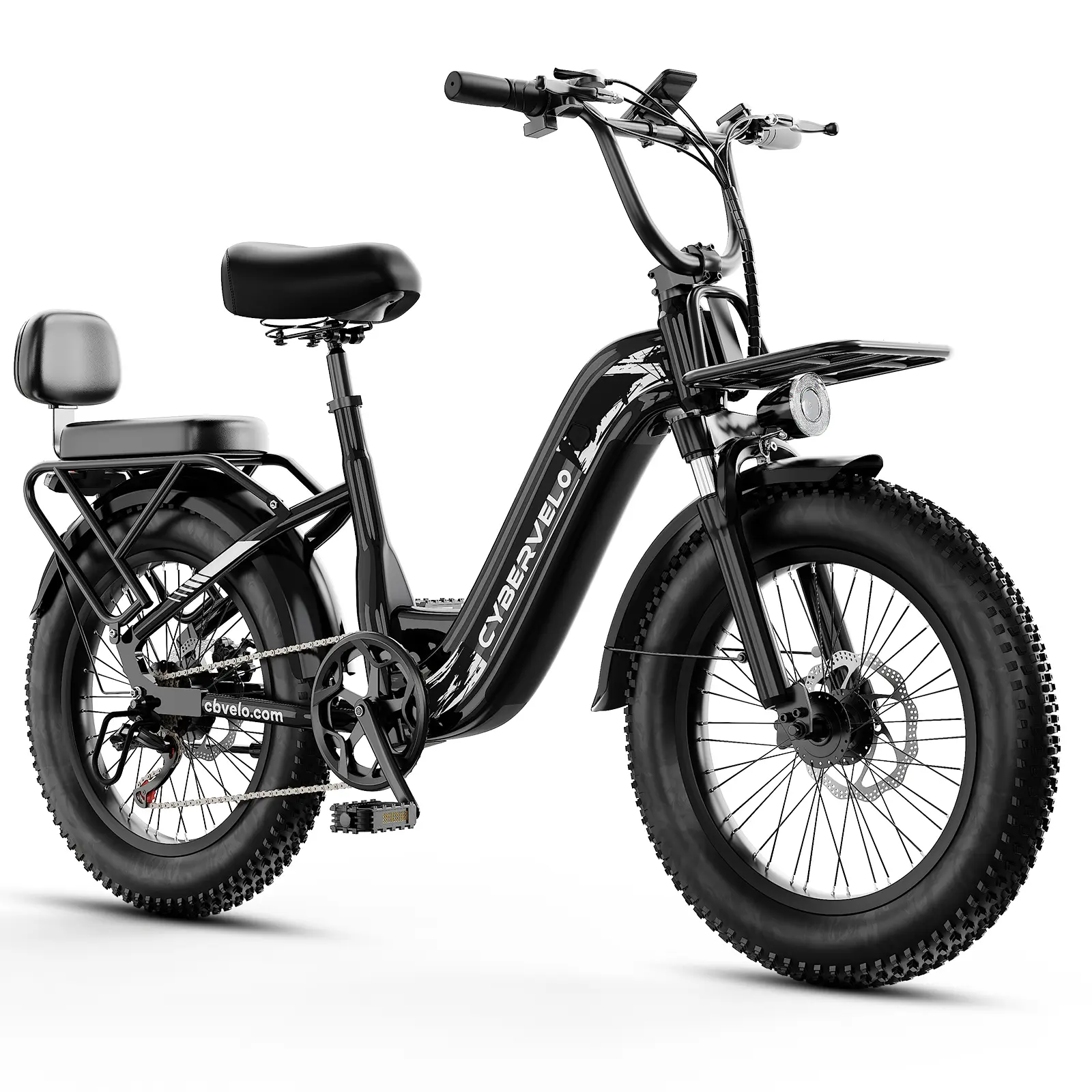 1000W Electric Bike,48V 20AH Removable Battery EBike,Electric Bike for Adults, 20" Fat Tire ebike, Adult Electric Bikes for Commute All Terrain   one year warrenty cybervelo C4
