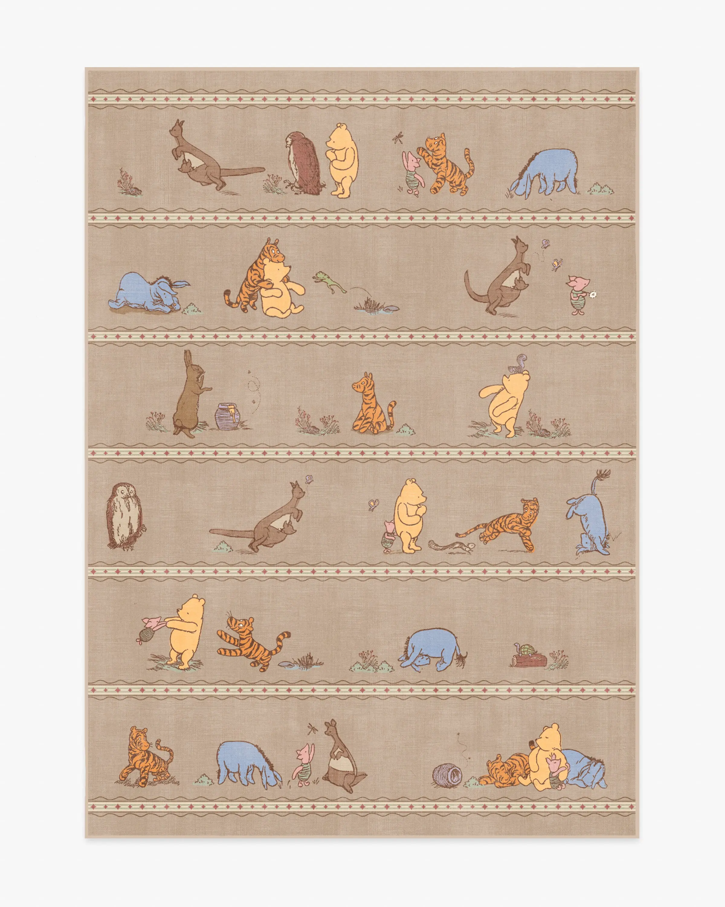 Time With Friends Tan Rug