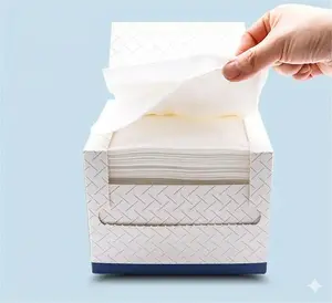 Disposable Face Towel, 50pcs/bag Soft and Gentle Disposable Face Towel, Portable Face Towel for Home Bathroom Outdoor Travel Skincare, Back to School Supplies Toilet Wipes