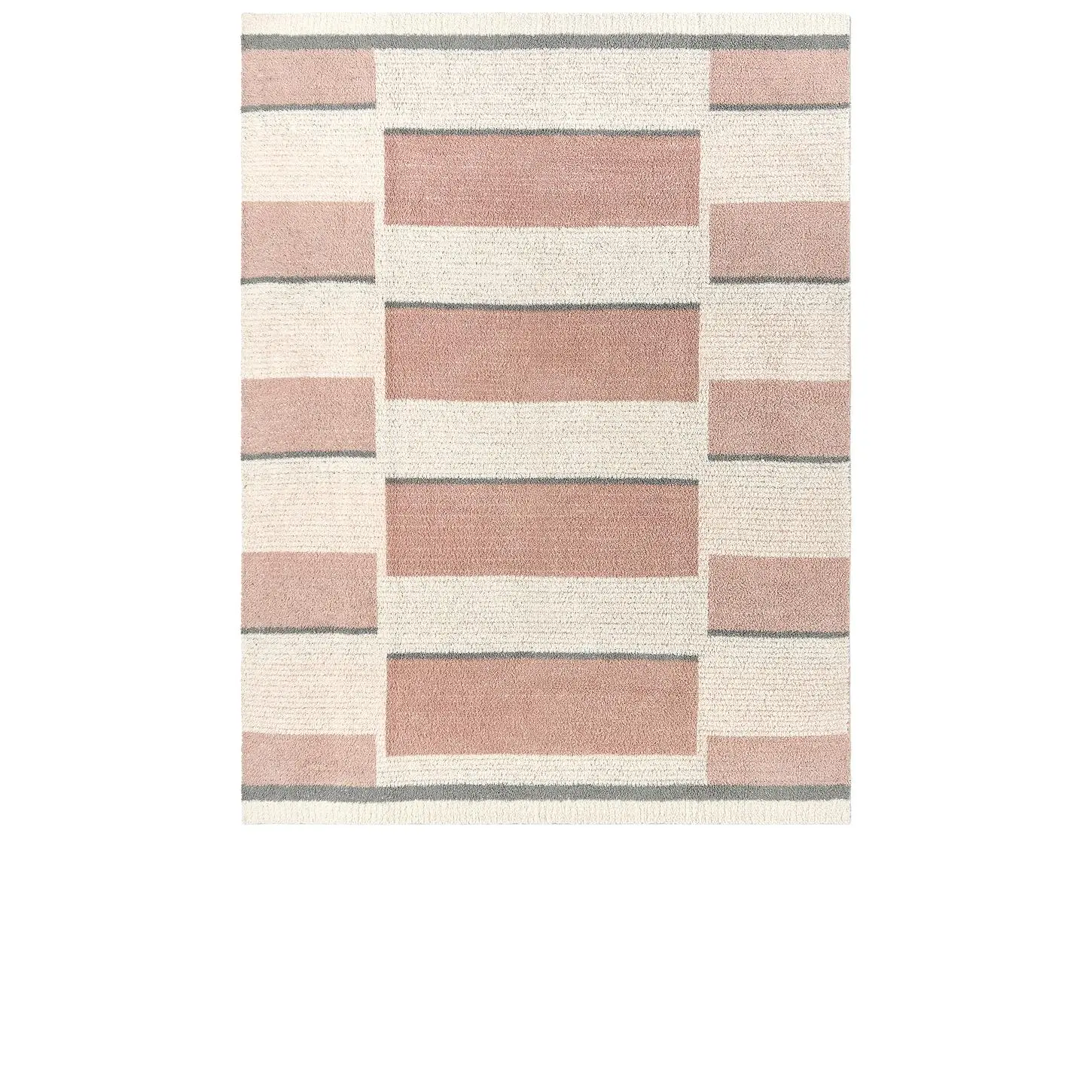 Barefoot Dreams Cozychic Cotton Playa Checkered Throw in Cream Multi