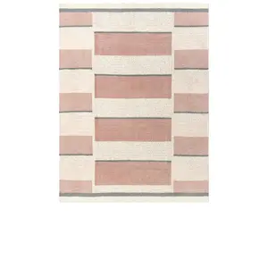 Barefoot Dreams Cozychic Cotton Playa Checkered Throw in Cream Multi