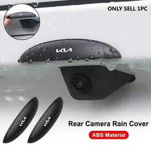 ABS Car Rearview Camera Rain Cover Silicone Weatherproof Protector Replacement For Kia Sportage Rio Picanto Morning Stonic Ceed Niro Sorento Ray Car Accessories