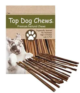 Top Dog Chews 12" Thin Bully Sticks - Original chewing sticks for Culinary Use
