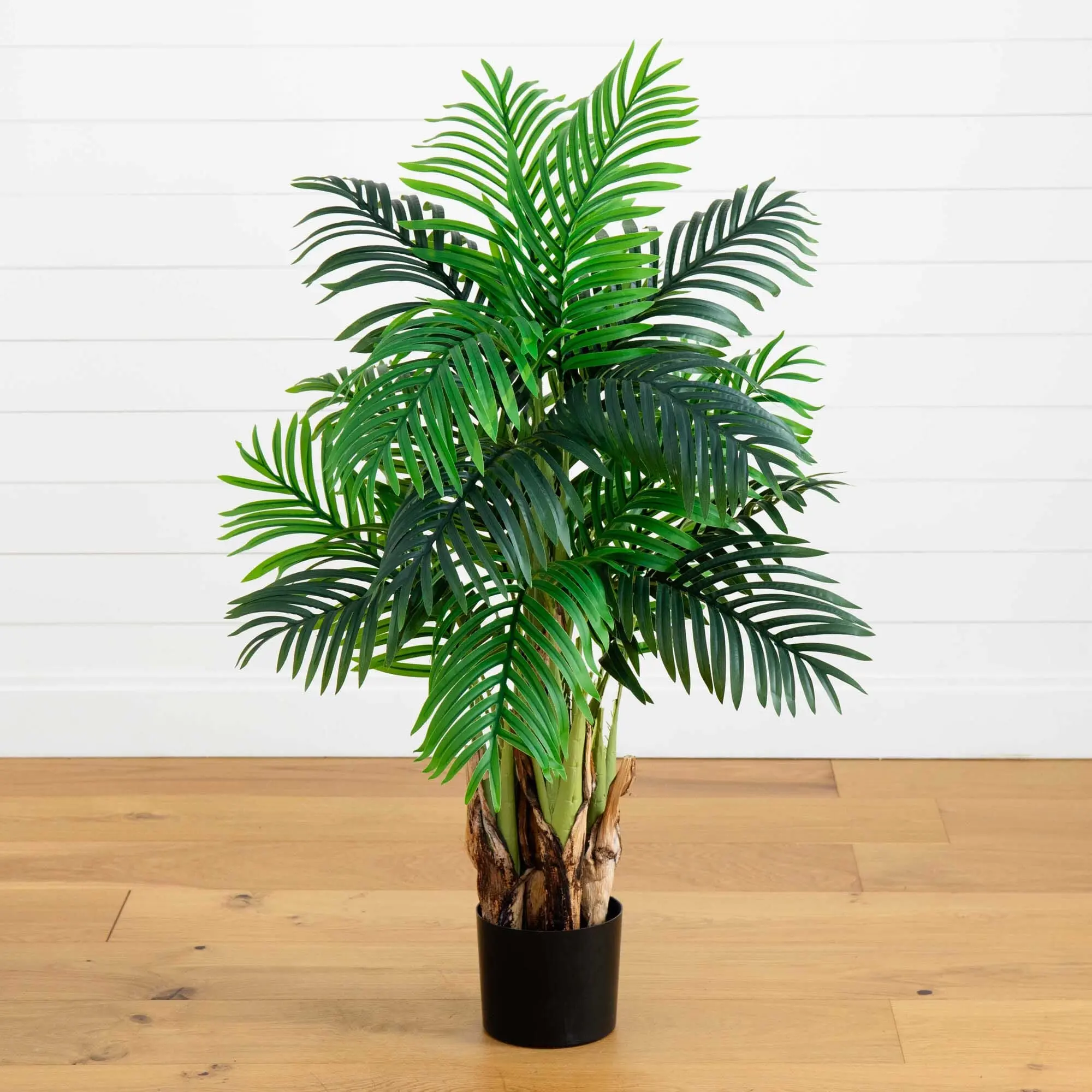 4 ft Tall Artificial Kentia Palm Tree with Thick Trunk - Floor Ornament, Home Decor, Office Decor, Home Supplies