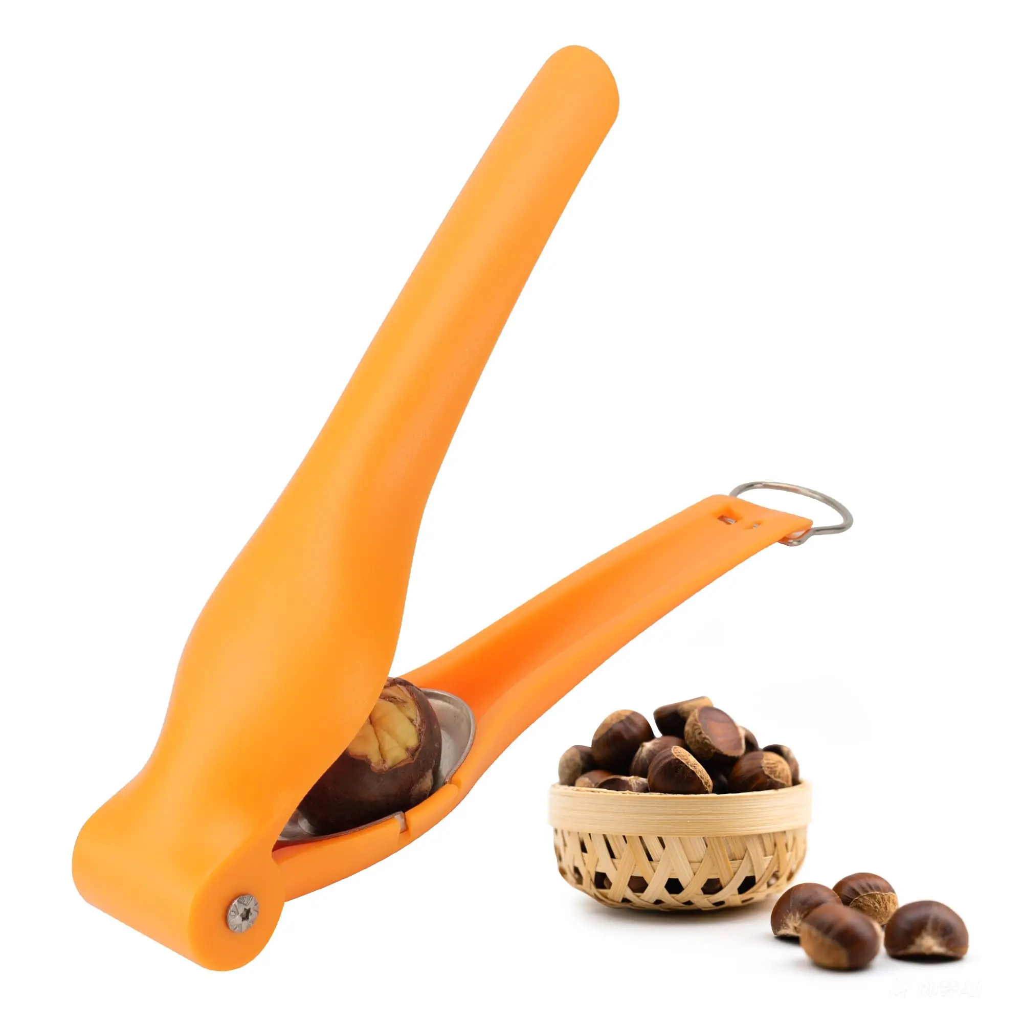 Chestnut Peeler  Durable Chestnuts Tool Portable Cracker Clip Walnut Hazelnut Pecan Nut Dried Fruit Opener Kitchen For Easy Shelling Orange