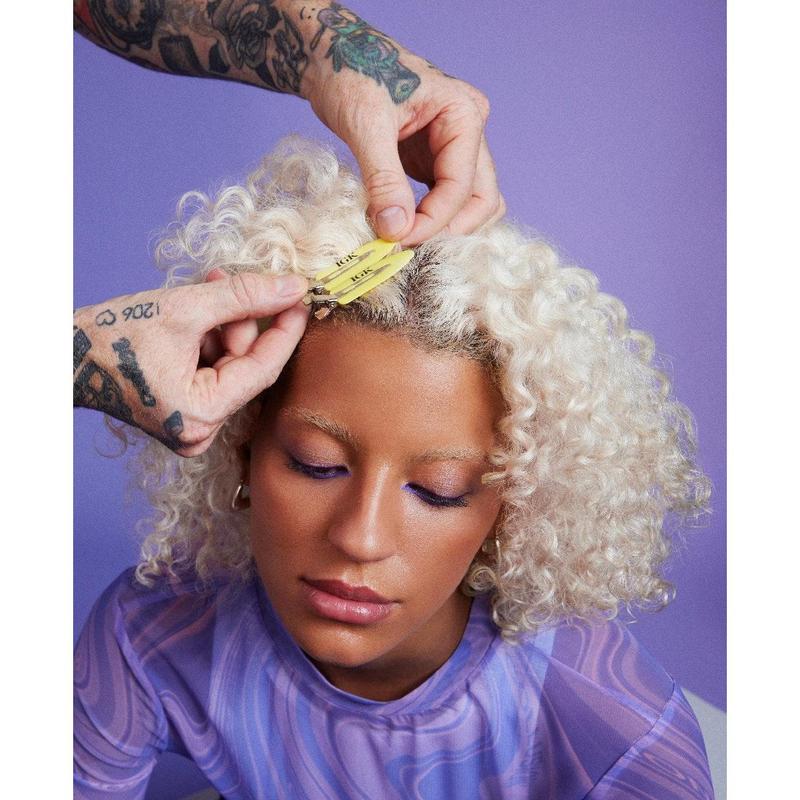 IGK L.A. BLONDE Purple Toning Treatment Spray | Brighten + Neutralize Brass + Heat Protectant | Vegan + Cruelty Free | 7 Oz