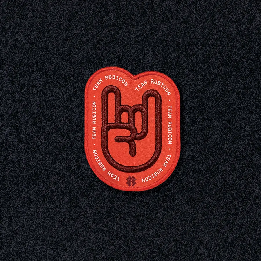 Rock On Woven Patch