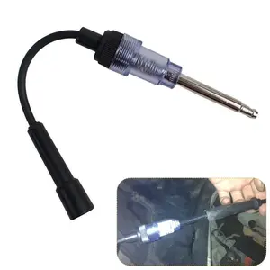 in-Line Spark Plug Engine Ignition Tester 6-12V Pick Up Coil Armature Diagnostic Detector Tool for Automotive Car Lawnmower Internal External Engine