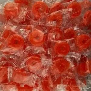 MiMa Llfe Saver Assorted Individually Wrapped Hard Candy-Bulk Halloween Candy, Individually Wrapped Old Fashioned Fruit Candies-1.5 lbs of Orange