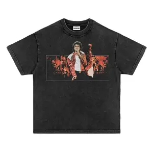 VINTAGE TEE _ MJ THRILLER 10.22 - GRAPHIC TEE - GIFT FOR HIM - FANS GIFT