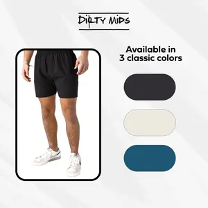 DIRTY MIDS - FLEX 5" SHORTS - PREMIUM ATHLETIC SHORTS PERFECT FOR THE GYM OR CASUAL WEAR - ON THE FIELD TRAINING AT THE BATTING CAGE OR JUST WITH FRIENDS