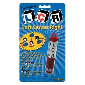 George and Company LLC  LCR Left Center Right Dice Game Blister Card