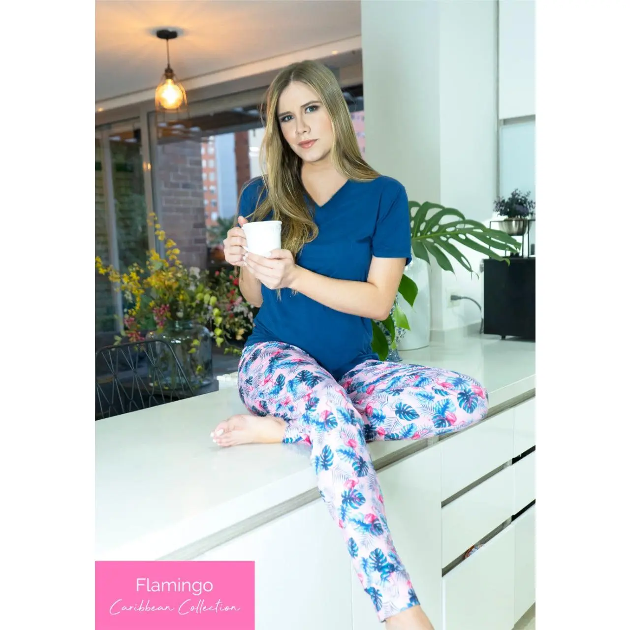 Flamingo Dreams Sleepwear Set