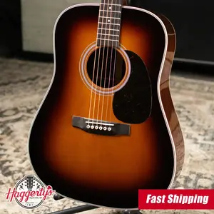 Martin D-28 Standard Series Dreadnought Acoustic Guitar - Gloss 1935 Sunburst with Hardshell Case