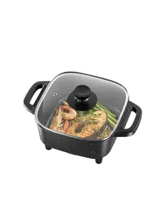 AORAN 1500w non-stick  frying pan, can be used to fry steak, eggs, and boil milk. It is suitable for small meals and quick cooking. Say goodbye to oversized pots and cook with smarter pots.