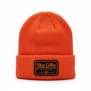 Winter Warmth Hats, Higher Viz Beanie - Roots Collection - Blaze Orange