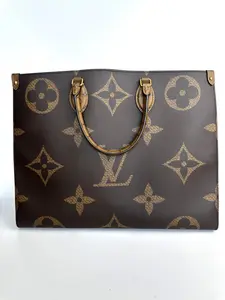 Pre-owned Louis Vuitton Monogram Canvas Tote Bag Onthego D0076