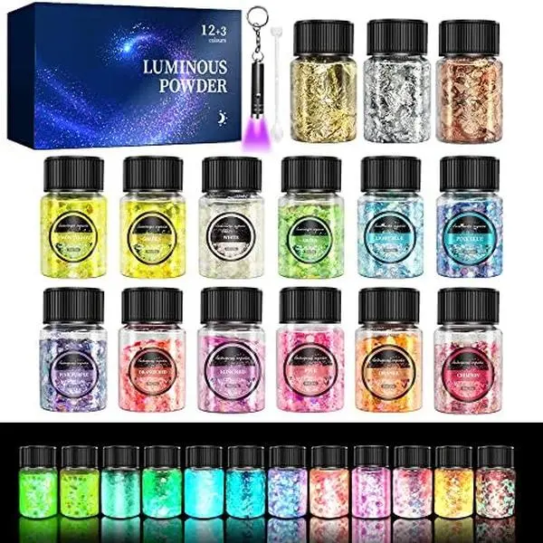 Glow in the Dark Glitter | Chunky Mixes