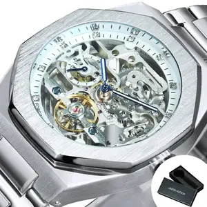 Automatic skeleton watch