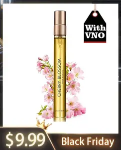 CHERRY BLOSSOM 12 Perfume for Women & Men, Long Lasting Perfume Oil, Scented Body Oil - 0.6 fl.oz/18ml Infused in Travel Spray Bottle
