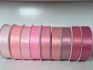 Premium Double-Sided Satin Ribbon Trim - 100 Yd Sewing Accessory for Handmade Gifts, Perfect Gift, Crafting & Versatile Home Decoration Use