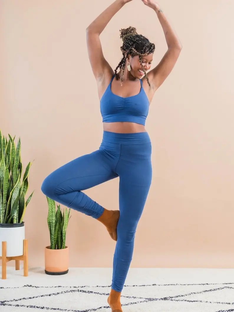 Organic cotton leggings new colors ruched ankle leggings - super soft leggings
