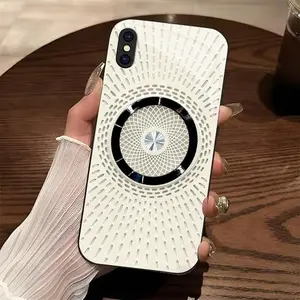 Perfect tech gift! Luxury Magnetic Phone Case for iPhone XS, Sleek Geometric Design for Men & Women — 975
