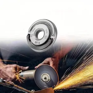 M14 Angle Grinder Lock Nut, Quick Tool Clamp Accessory, Self-Locking Press Plate, Replacement Release Nut for Threaded Angle Grinders, Angle Grinding Tools