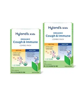 Hyland's Organic Kids Cough & Immune Combo 2 Pack