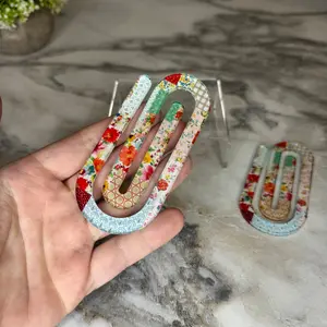 Jumbo Paperclip - Fabric Patches