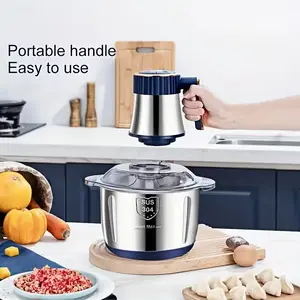 Ultimate Kitchen Helper – Large 1.32Gal Electric Chopper, Bi-Level Blades for Smooth, Fast & Efficient Food Processing