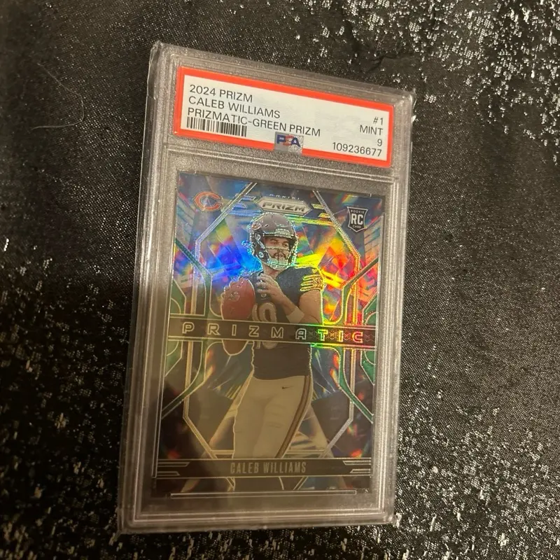 Rome Odunze & Caleb Williams Chicago Bears Rookie Cards PSA 9 - Huge Collection of Football Trading Cards