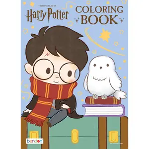 Harry Potter Advanced Coloring Book – 64 Pages of Intricate Designs for Teens & Adults – Bendon Art Activity Book, Paperback