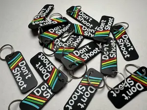 3D Printed Arc Raiders- Don't Shoot Keychain