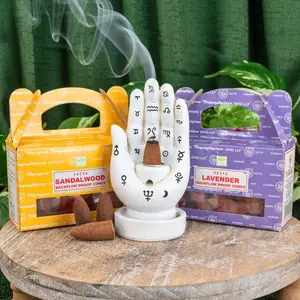 Satya Backflow Incense Cones 6pk