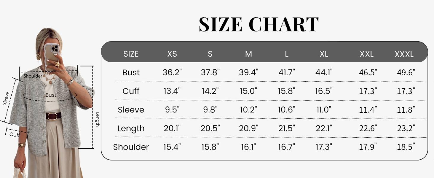Tanming Women's Short Sleeve Cardigan Sweater - Crew Neck, Soft Ribbed Knitting Fabric, Button-Down, Fitted, Lightweight Breathable Clothes for Casual Office, Spring Summer Layering Cover Up (Women's Tops) #SpringStatements