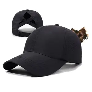 men's Criss Cross Ponytail Cap - Adjustable Quick Dry Baseball Hat for Sports & Outdoor Women's Criss Cross Ponytail Cap - Adjustable Quick Dry Baseball Hat for Sports & Outdoor