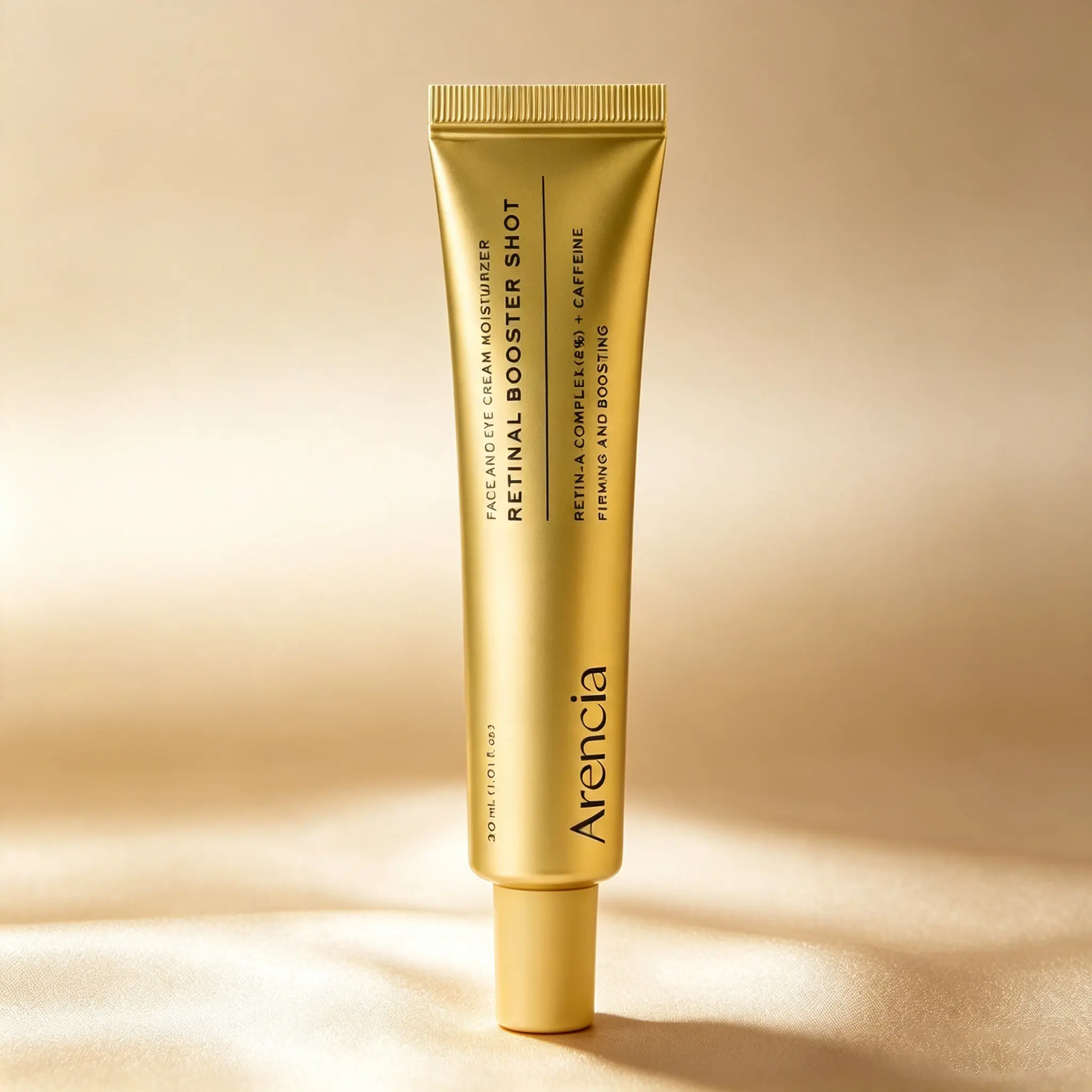Arencia Retinal Booster Shot Night Serum, Retinal + Caffeine & Ectoin Anti-Aging Serum, Pore Refining & Fine Line Smoothing K-Beauty for Mature Skin