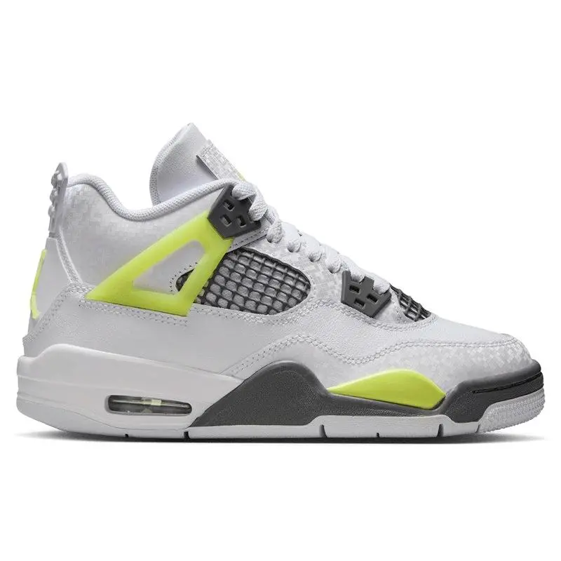 Jordan 4 Retro Light Lemon Twist (GS) (kids) by StockX Jordan 4 Retro Light Lemon Twist (GS) (kids) by StockX