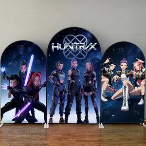 Hunter Arch Backdrop Cover Birthday Party Girl Photography Background Wall